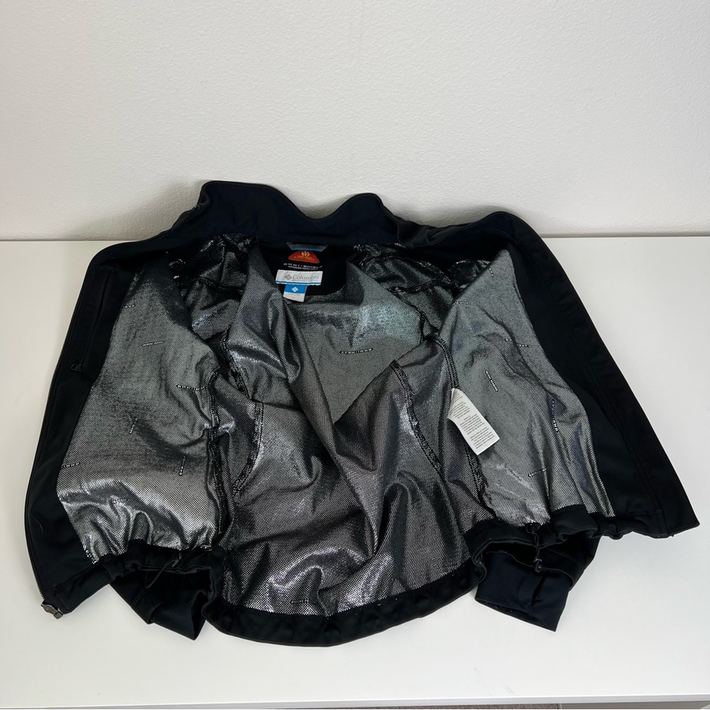 Columbia Omni-Heat Jacket Black Omni-Shield Full Zip Lightweight Womens S - Picture 4 of 13